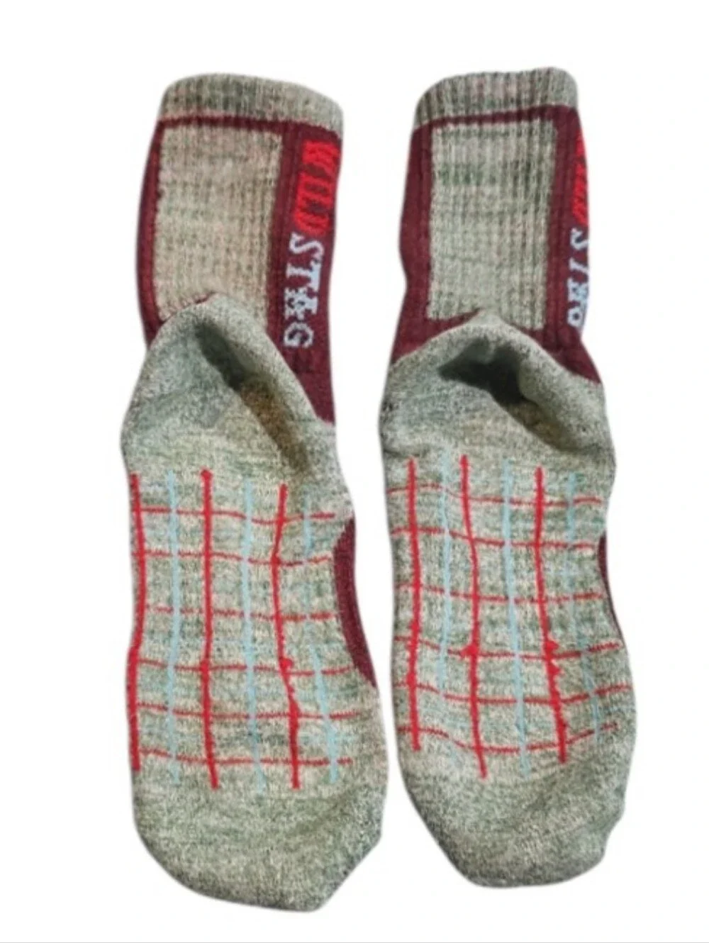 Wild Stag Insect Shield Hiking Socks 2 Pair Pink Green Bug Repellent Outdoor